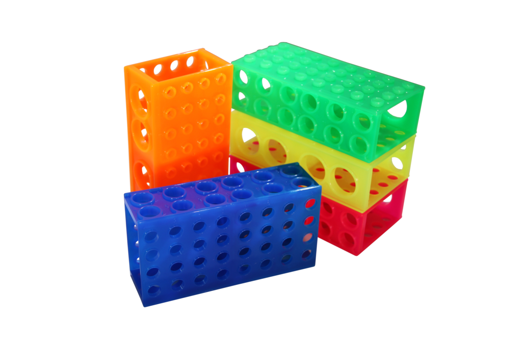 4-Way Interlock Flipper Tube Rack